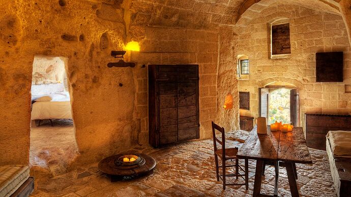 For those who want a taste of what life could be like underground, hotels like Sextantio Le Grotte della Civita in Matera, Italy, offer a luxurious opportunity.