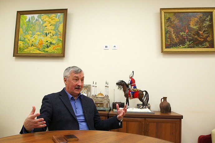 Rafael Khakimov, Kazan historian and former advisor to Tatarstan president Mintimir Shaymiyev (Photo: Sultan Iskhakov for Milliard.Tatar)