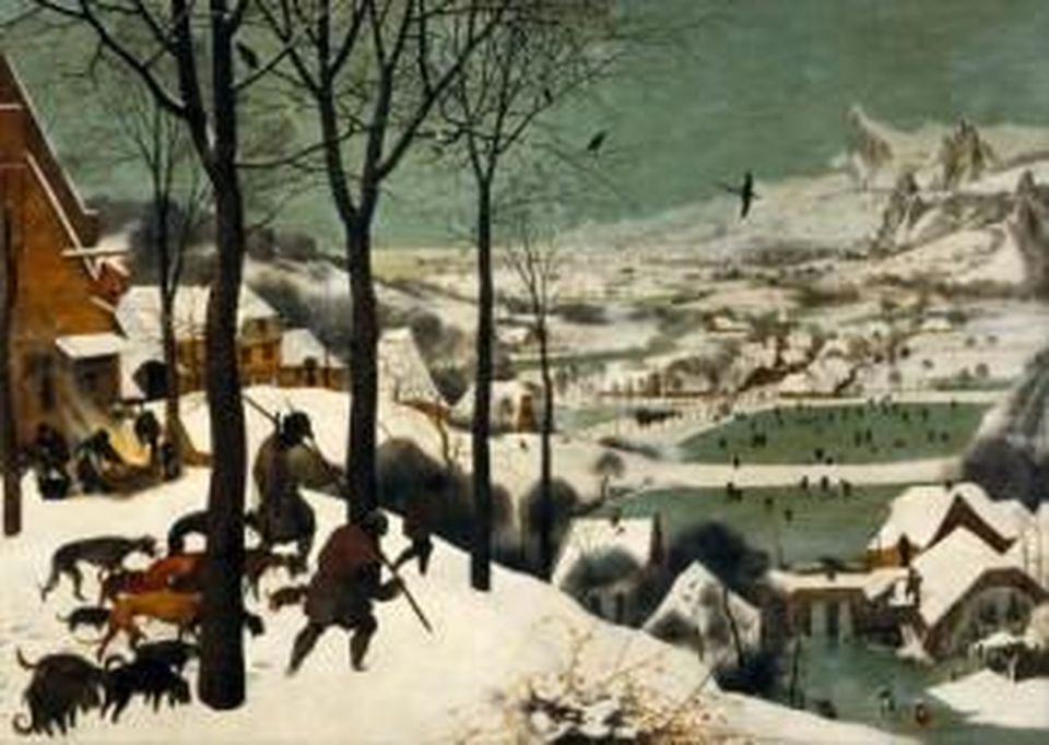 This Bruegel painting ″The Hunters in the Snow″ is reminiscent of winter landscapes typical in Northern Europe during the Maunder Minimum. (Photo credit: Wikipedia)