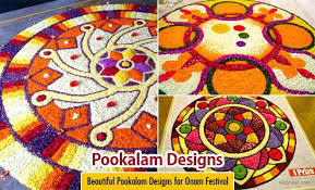 60 Most Beautiful Pookalam Designs for Onam Festival - part 2