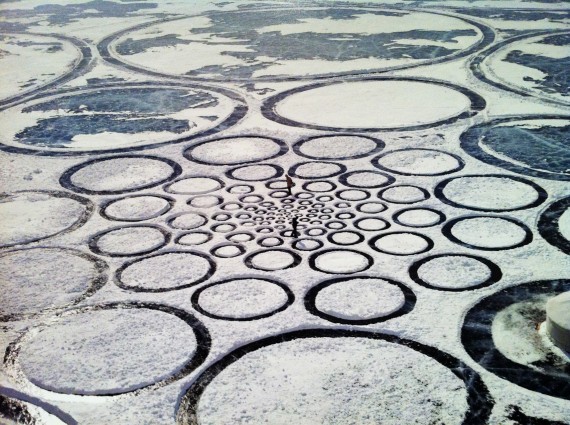 Mysterious ice circles on Lake Baikal
