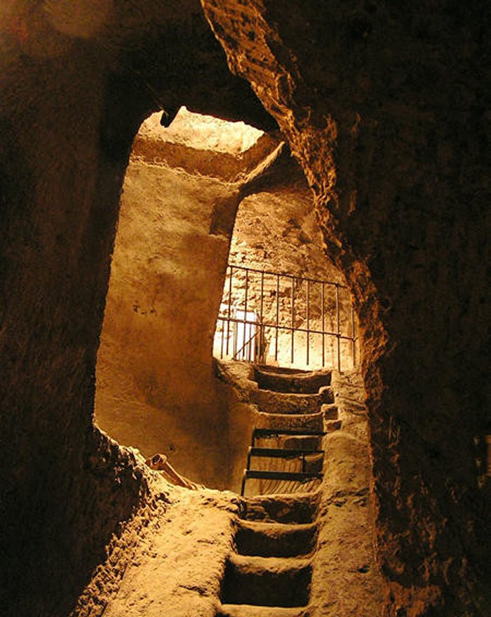 Pozzo della Cava, the Etruscan cistern. Image credit: Orvietano - CC BY-SA 3.0