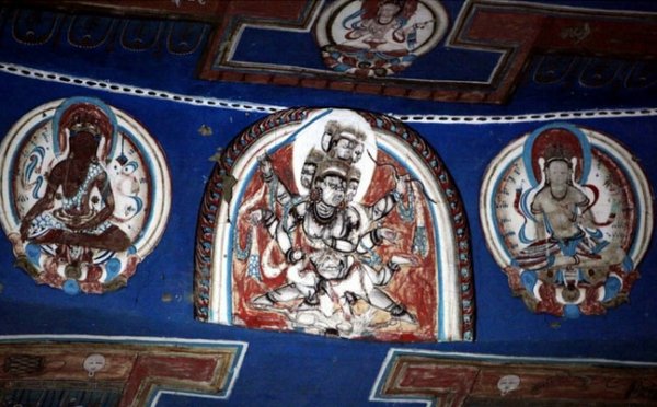 Piyang caves and their beautiful paintings.